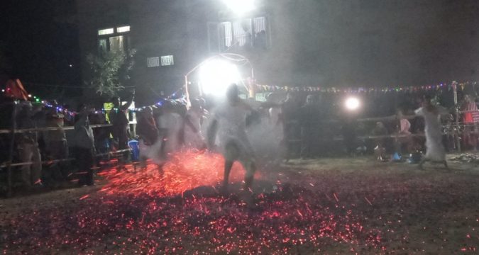 ताथलीमा महाखली, एक दर्जन धामी भुंग्रोमाथि