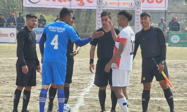 तेस्रो भक्तपुर कपमा आयोजक टिमको विजय सुरुवाट