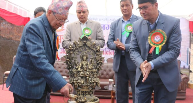 बिजुक्छेँद्धारा भक्तपुरको ऐतिहासिक भाजु पुखू उद्घाटन