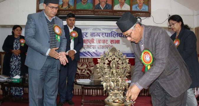 भक्तपुर नगरपालिकाको उन्नाइसौं नगरसभा उद्घाटन