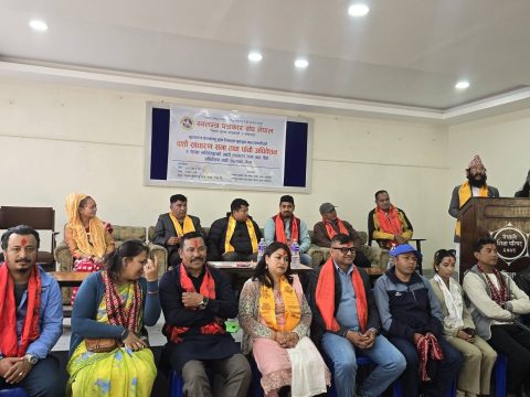 स्वतन्त्र पत्रकार काठमाडौंमा तिमल्सिना, ललितपुरमा थपलिया