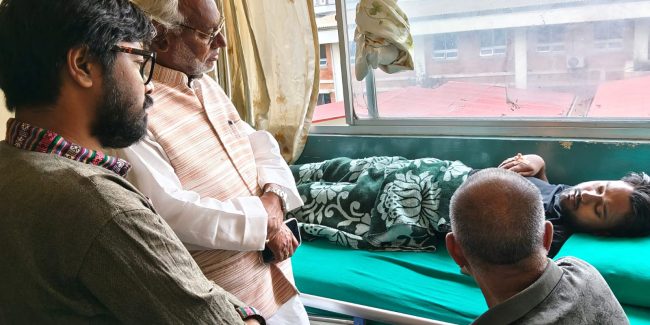मधेसी भएकै कारण कुटपिट?’— माजिदसँग भेटेपछि महतोद्वारा निष्पक्ष छानबिनको माग