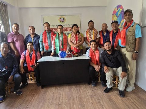स्वतन्त्र पत्रकार संघ जिल्ला शाखा भक्तपुरको कार्यालय खुल्यो ।