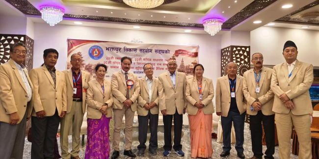 भोटेकोशीका बाढी पीडितको राहत र पुनस्र्थापनाका लागि भक्तपुर सहयोग विकास संघको अपिल; ५० वटा शव बाकस सहयोग गर्ने ।