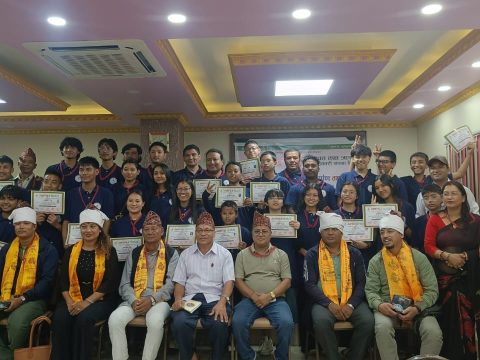भक्तपुर बचतले गरे लोपोन्मुख नौ बाजाको लोकार्पण