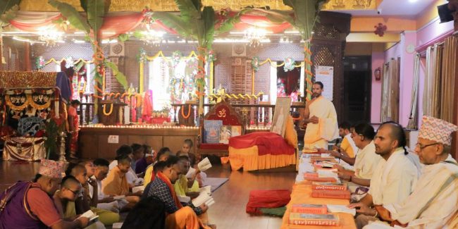 कृष्णजन्माष्टमीमा भोटेकोशी बाढीपीडितका लागि भक्तपुरको पञ्चमहालक्ष्मीमा विशेष अनुष्ठान