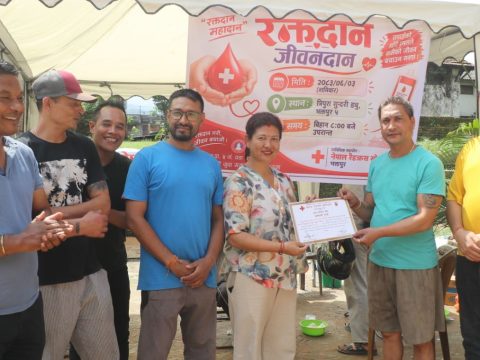 त्रिपुरासुन्दरीमा ‘रक्तदान महादान’ कार्यक्रम सम्पन्न, हाट बजारको पनि सुरुवात
