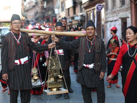 हर्षोल्लासका साथ तःमुंज्या सम्पन्न गर्न सुकुन्दा र्याली